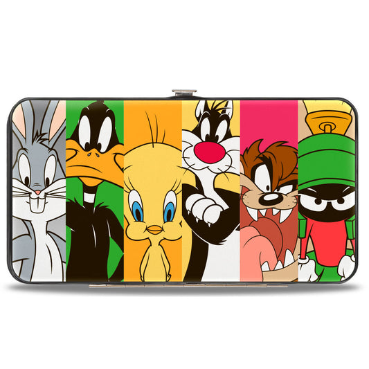 Hinged Wallet - Looney Tunes 6-Classic Character Blocks Multi Color