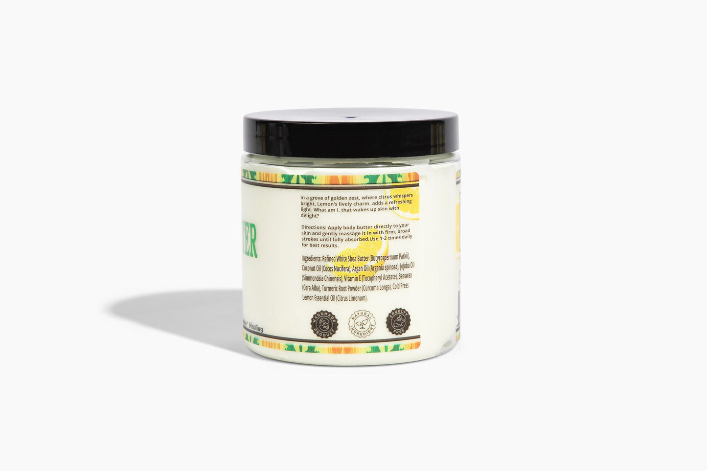 Lemon Turmeric Body Conscious Butter for Even Skin Tone and Radiance