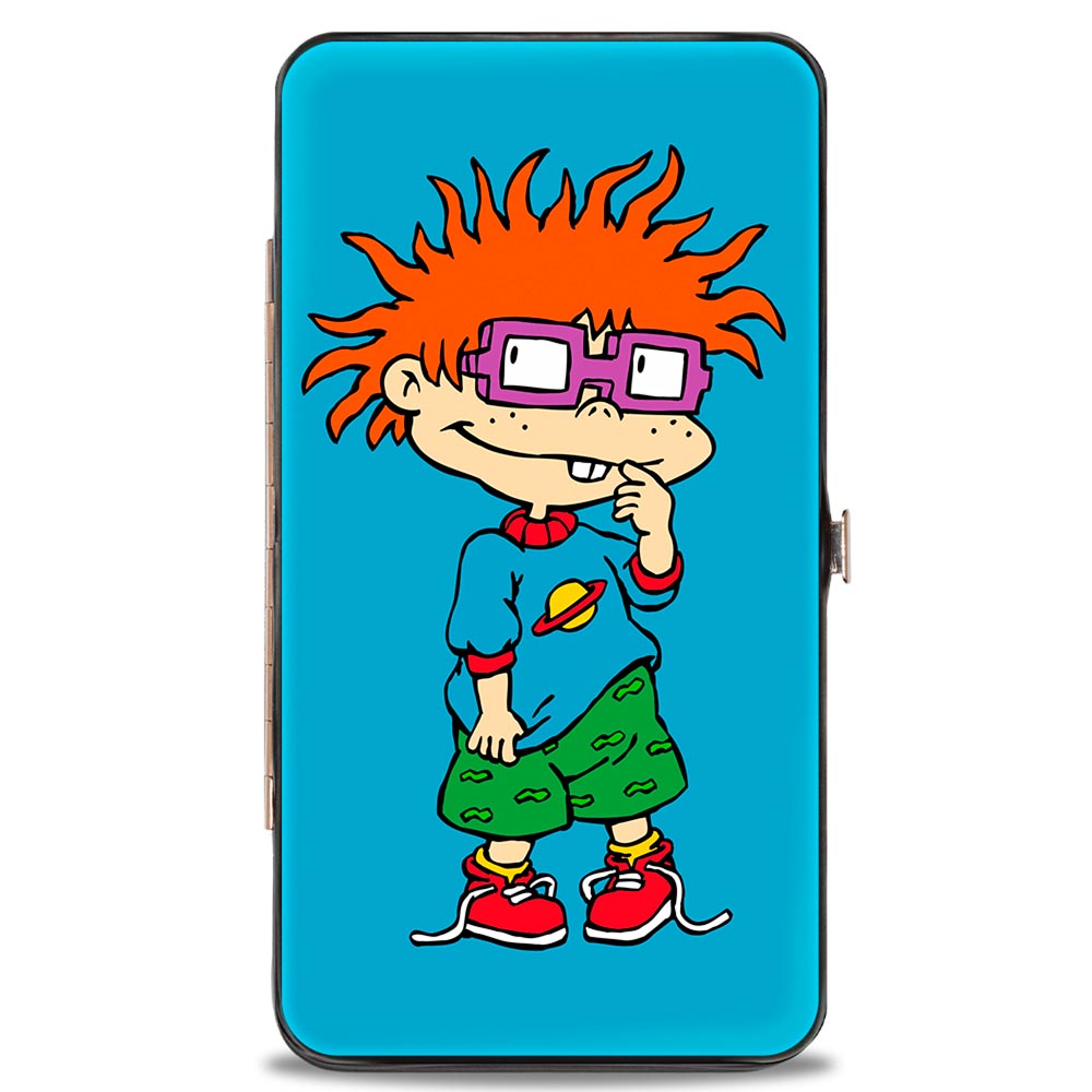 Hinged Wallet - Chuckie Pose + Saturn Blue