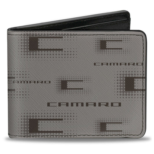 Bi-Fold Wallet - Camaro Performance 03 CAMARO w Multi C Gray Black