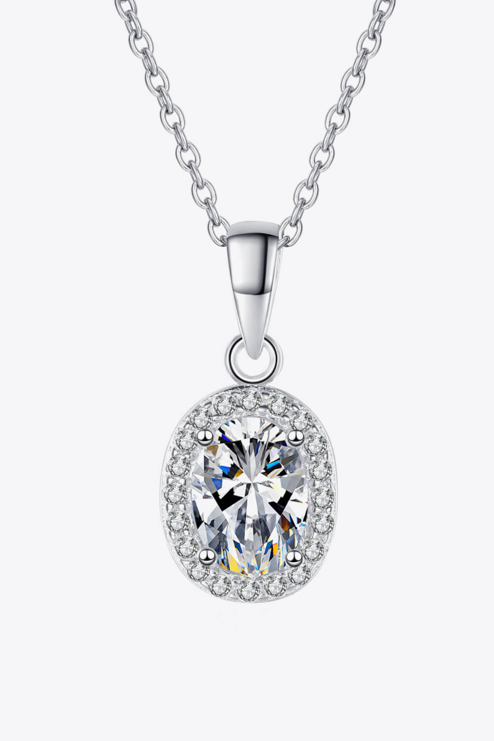 Be The One 1 Carat Moissanite Pendant Necklace