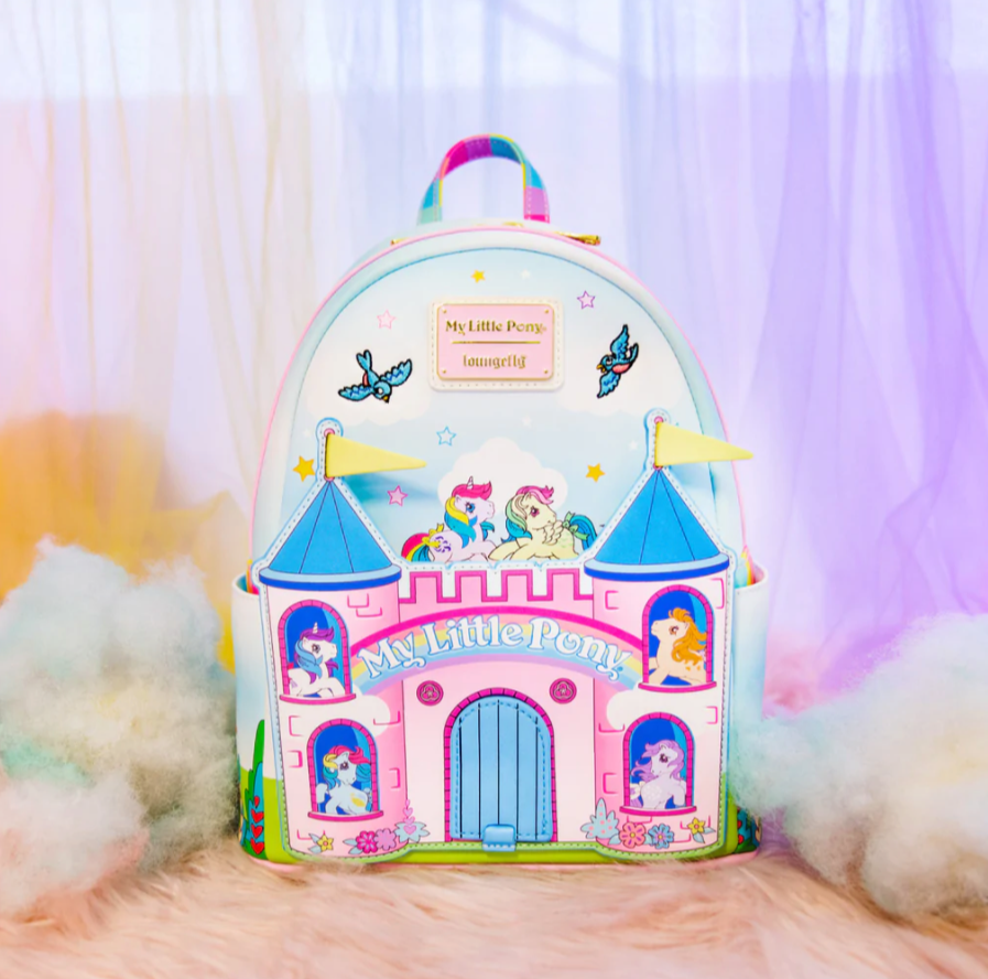 Loungefly- My Little Pony Castle Mini Backpack